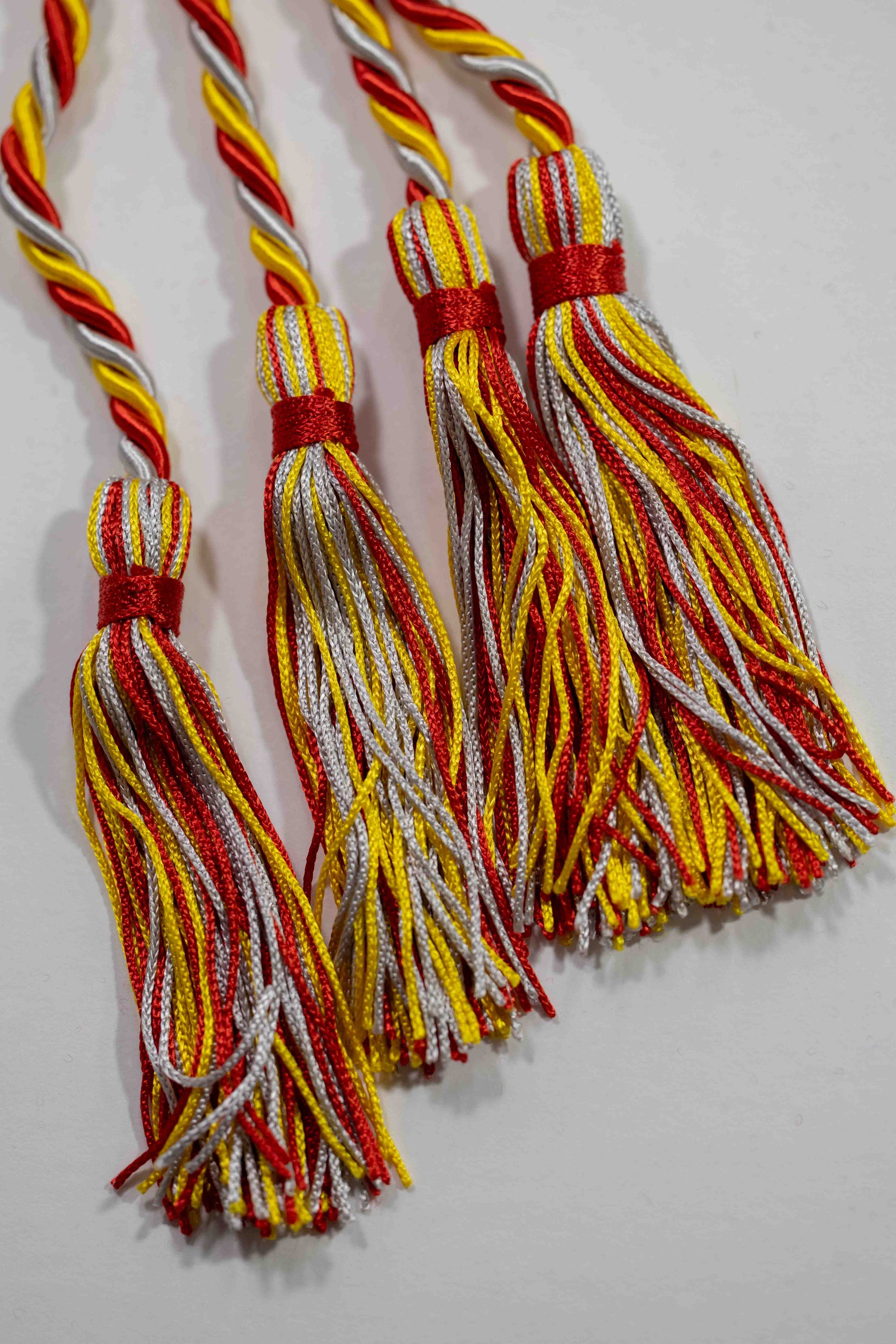 GOLD, RED, SILVER GRADUATION CORD, HONOR CORD