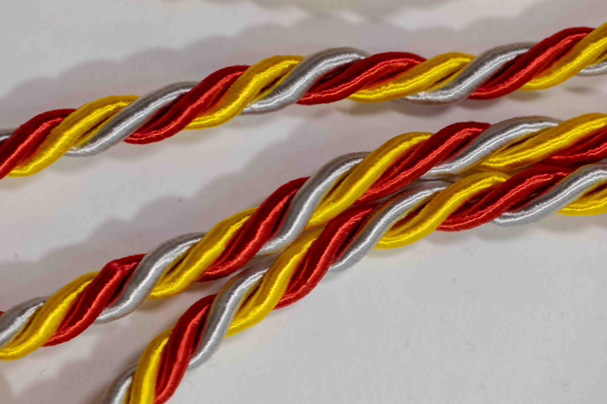 GOLD, RED, SILVER GRADUATION CORD, HONOR CORD