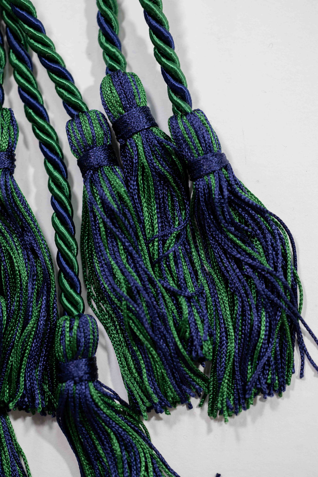 GREEN, GREEN, NAVY GRADUATION CORD, HONOR CORD
