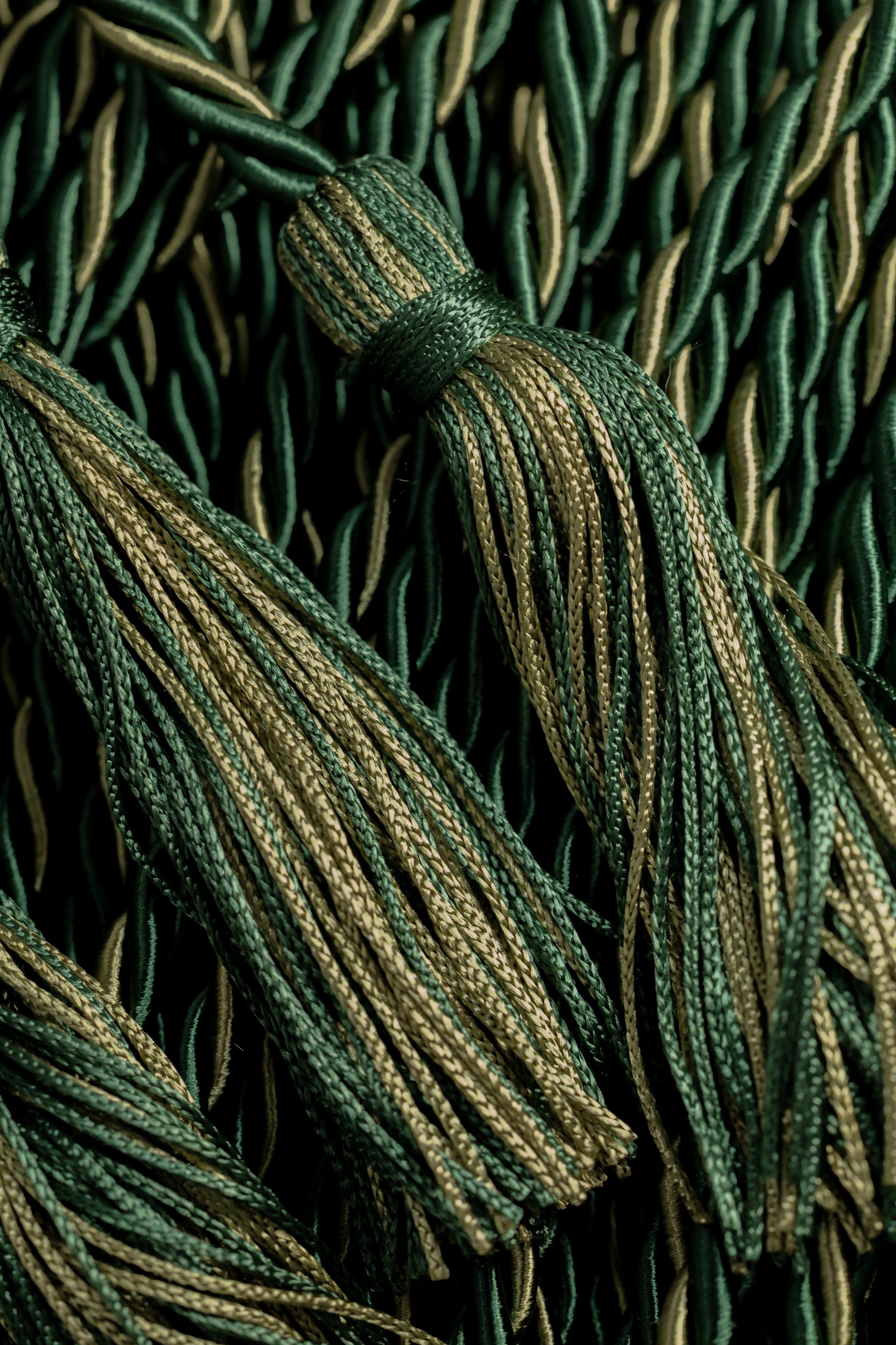 HUNTER GREEN, HUNTER GREEN, SAGE GRADUATION CORD, HONOR CORD | ARMY CAMO GREEN