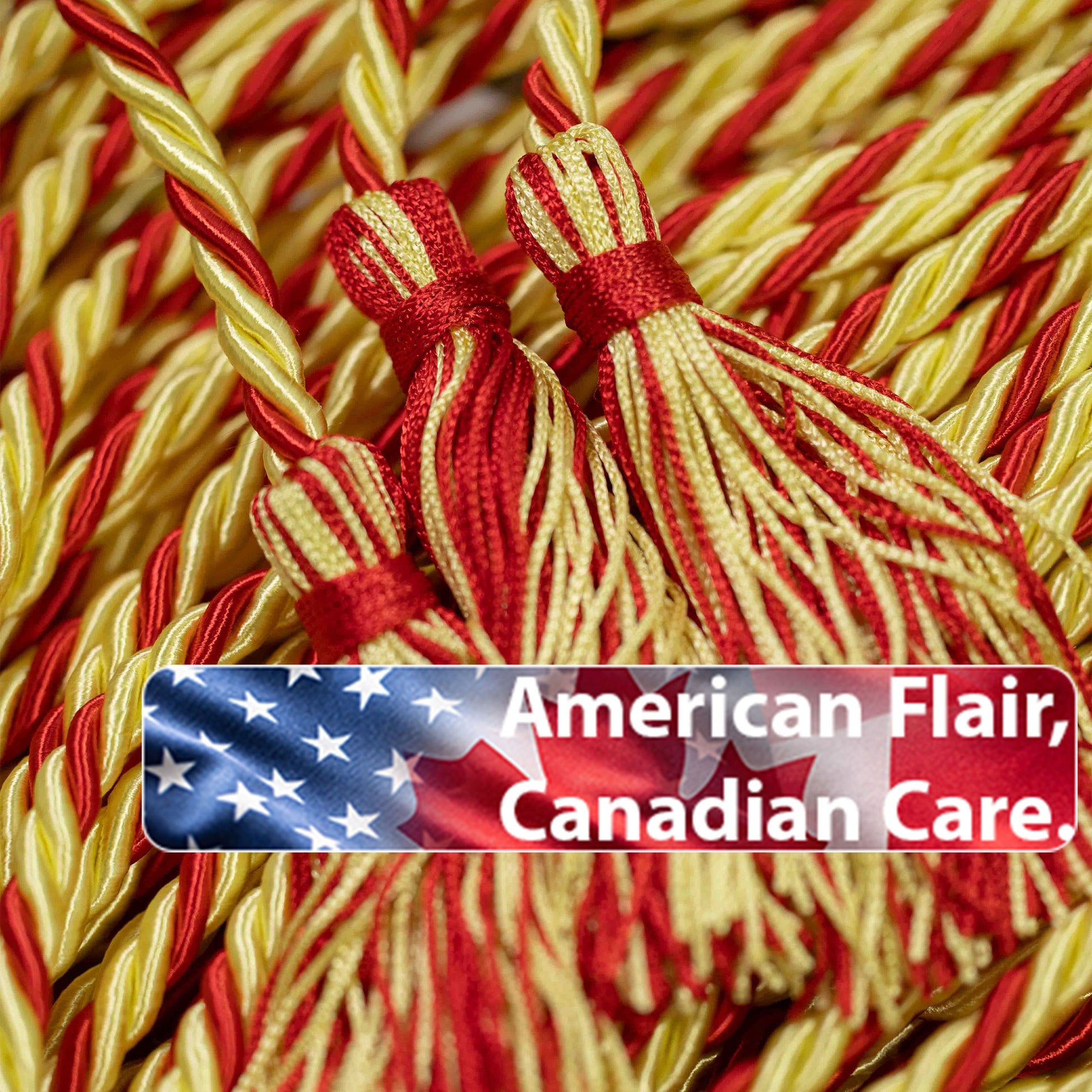 LEMON, LEMON, RED GRADUATION CORD, HONOR CORD