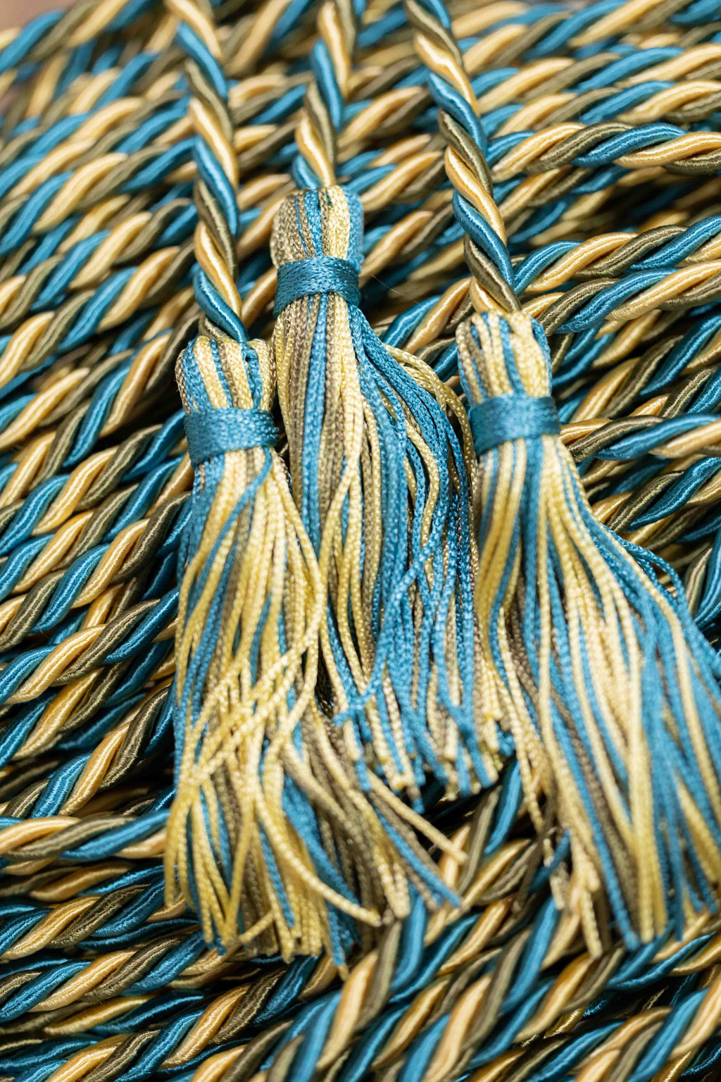 LEMON, SAGE (OLIVE), TEAL GRADUATION CORD, HONOR CORD