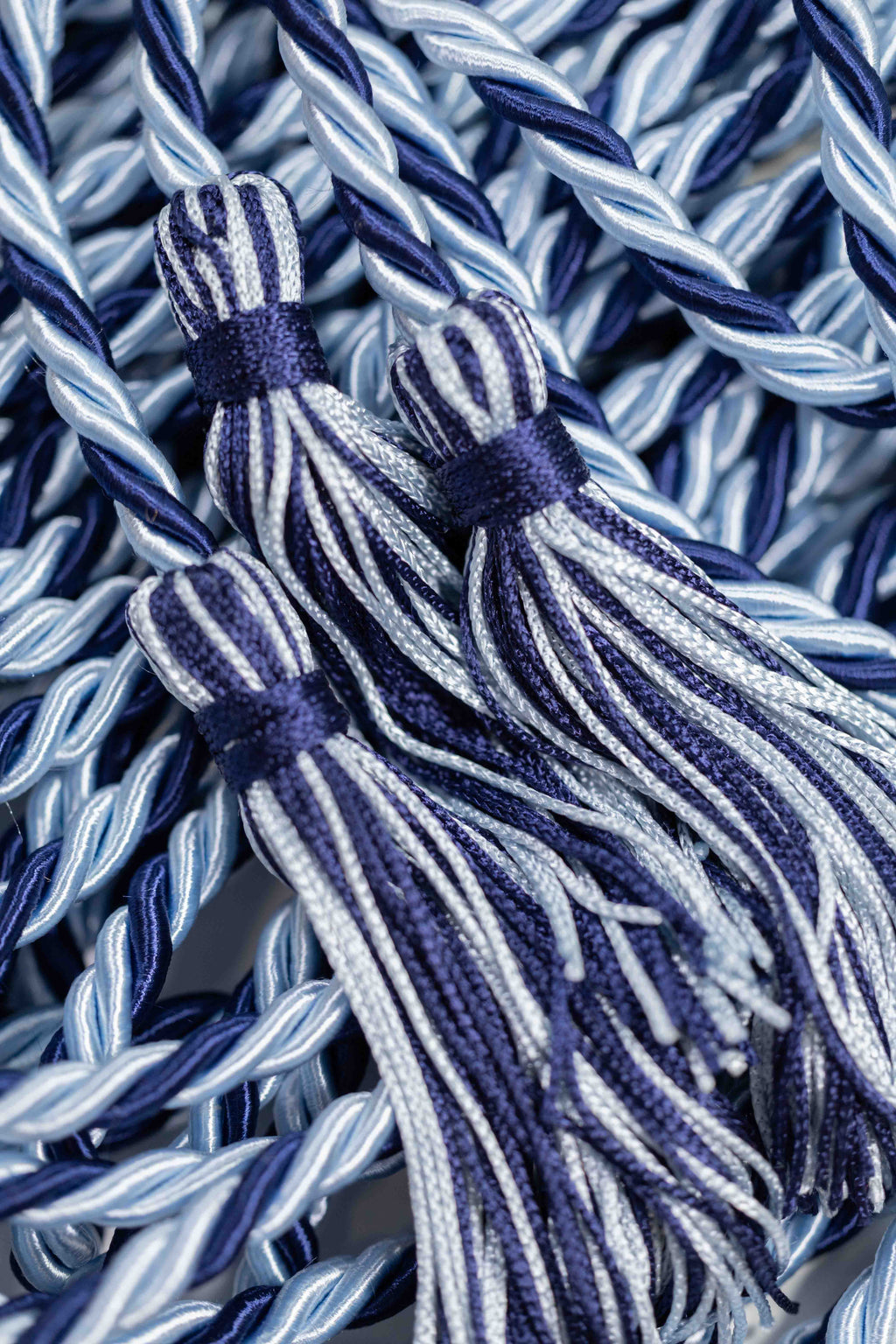 LIGHT BLUE, LIGHT BLUE, NAVY GRADUATION CORD, HONOR CORD