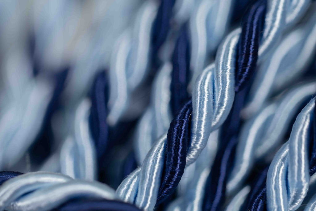 LIGHT BLUE, LIGHT BLUE, NAVY GRADUATION CORD, HONOR CORD