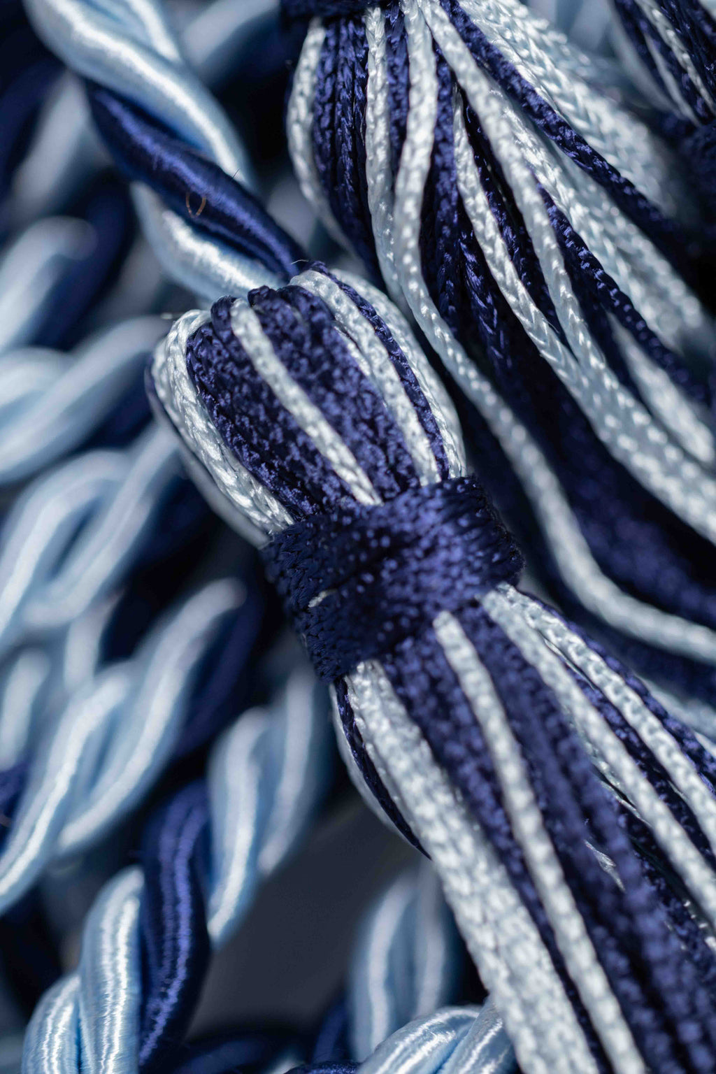 LIGHT BLUE, LIGHT BLUE, NAVY GRADUATION CORD, HONOR CORD