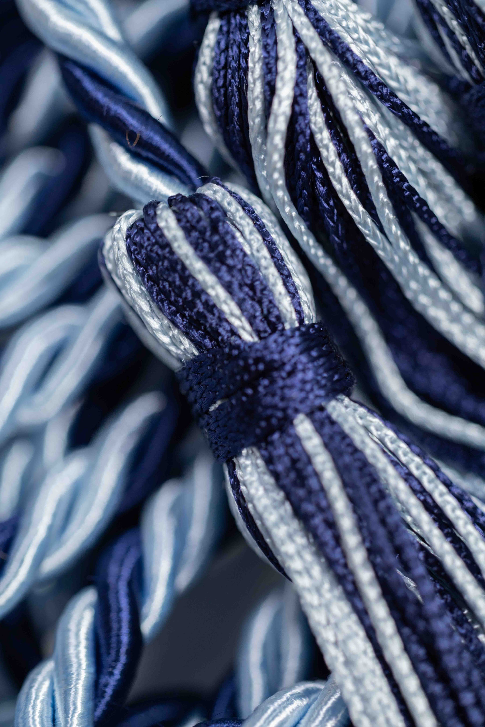 LIGHT BLUE, LIGHT BLUE, NAVY GRADUATION CORD, HONOR CORD