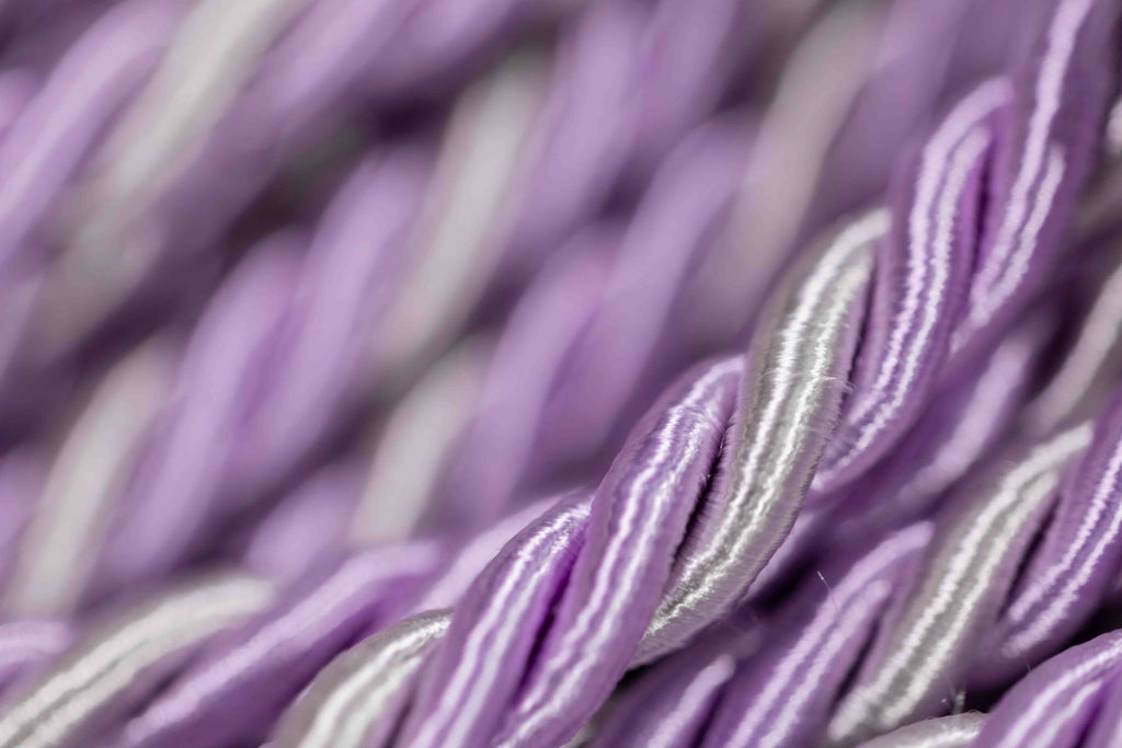 Lilac, Lilac, Silver Graduation cord, Honor Cord