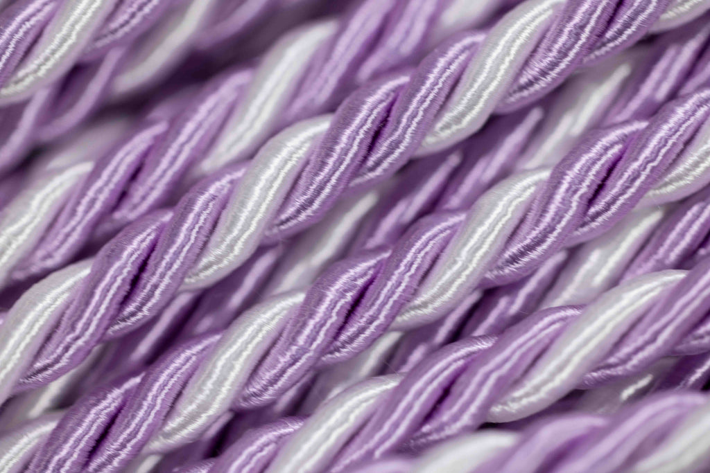 LILAC, LILAC, WHITE GRADUATION CORD, HONOR CORD