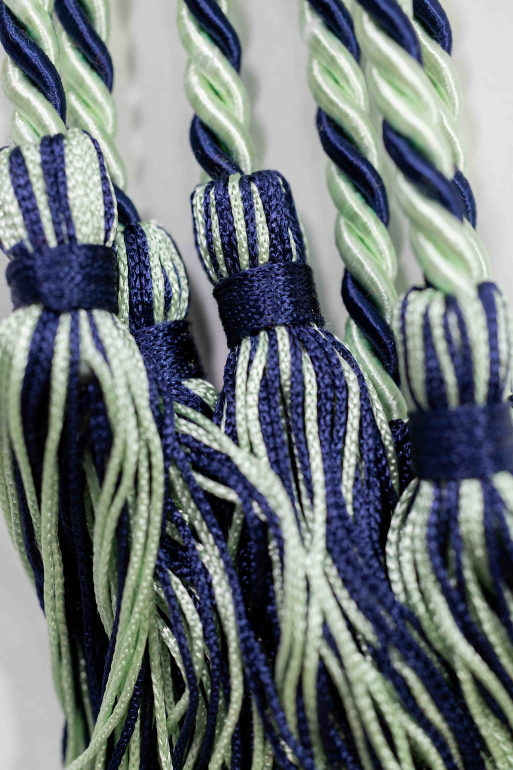 MINT, MINT, NAVY GRADUATION CORD, HONOR CORD