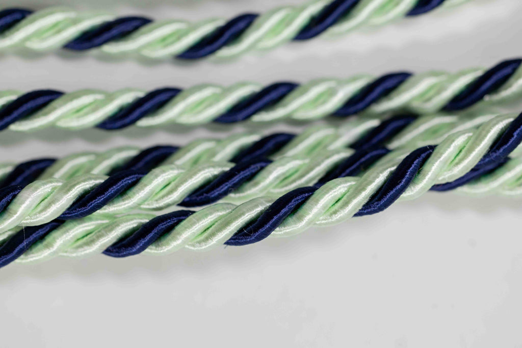 MINT, MINT, NAVY GRADUATION CORD, HONOR CORD