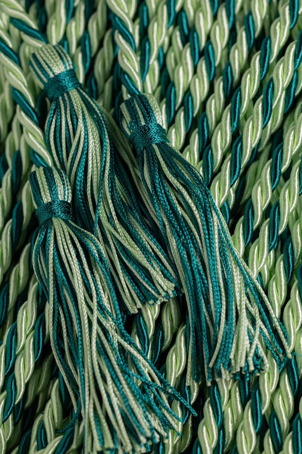 Mint Green, Mint Green, Teal Graduation Honor Cord