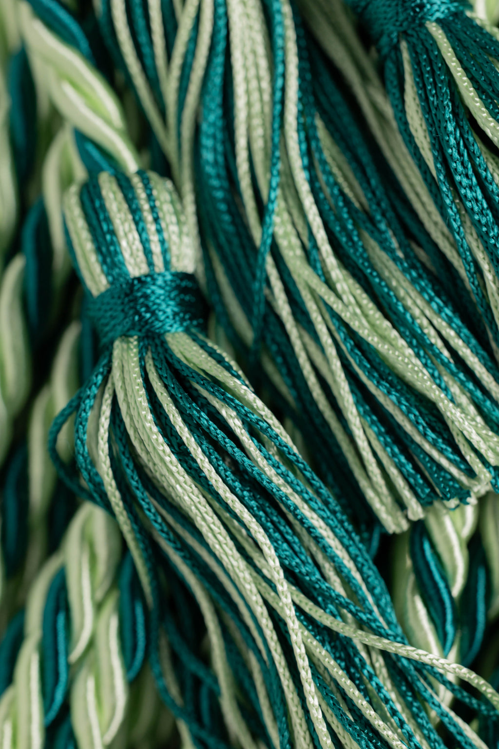 Mint Green, Mint Green, Teal Graduation Honor Cord