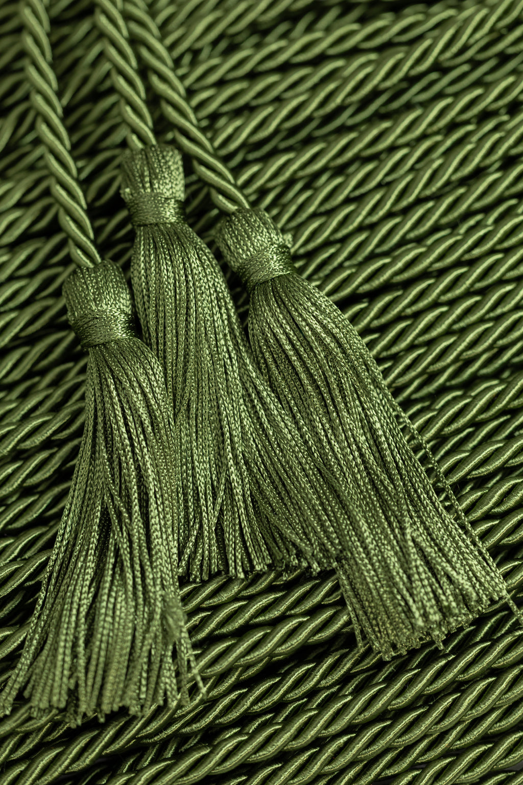 SAGE (OLIVE) GRADUATION CORD, HONOR CORD SOLID