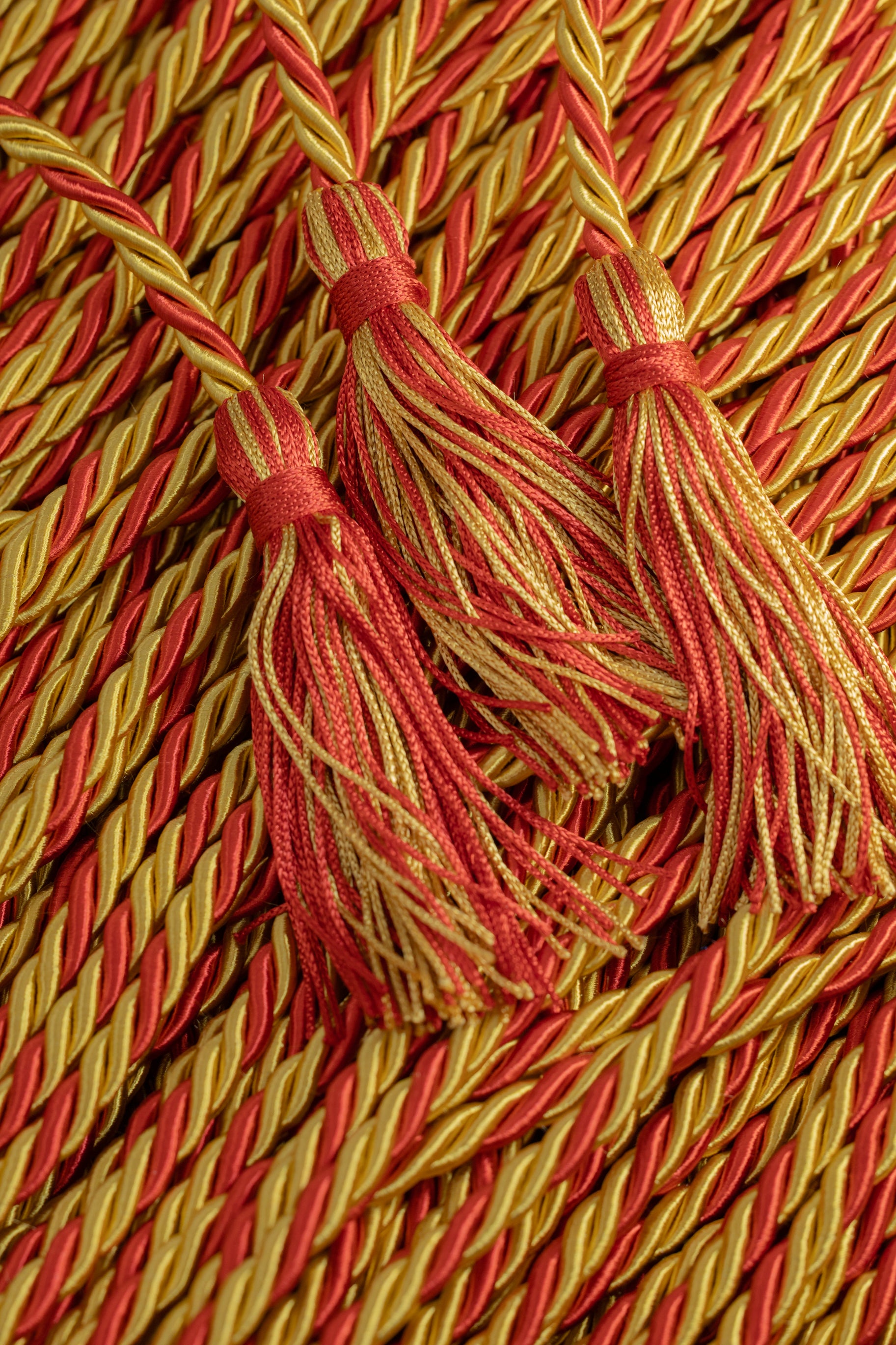 Old Gold, Old Gold, Red Graduation Honor Cord