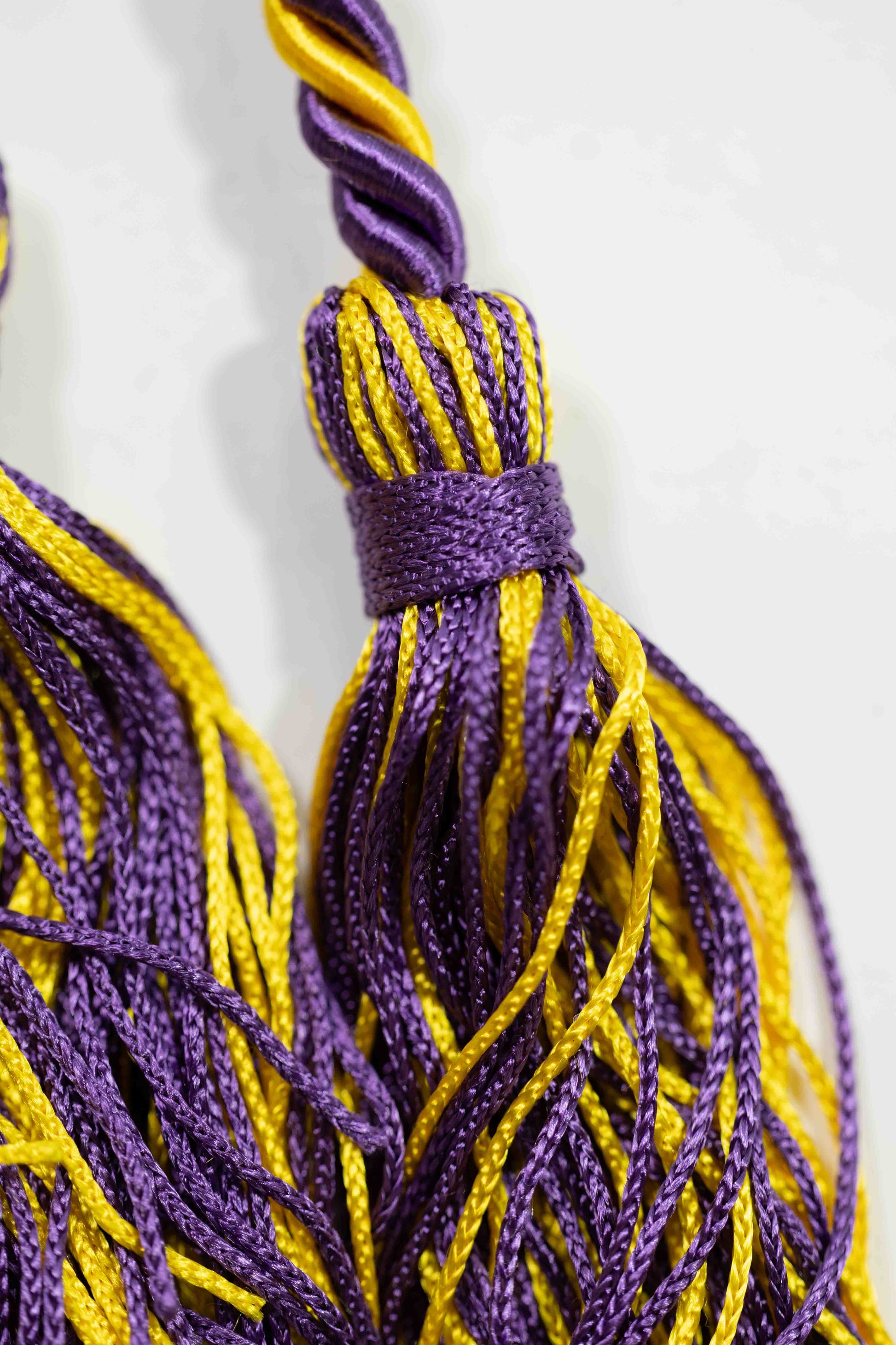 PURPLE, GOLD, GOLD GRADUATION CORD, HONOR CORD