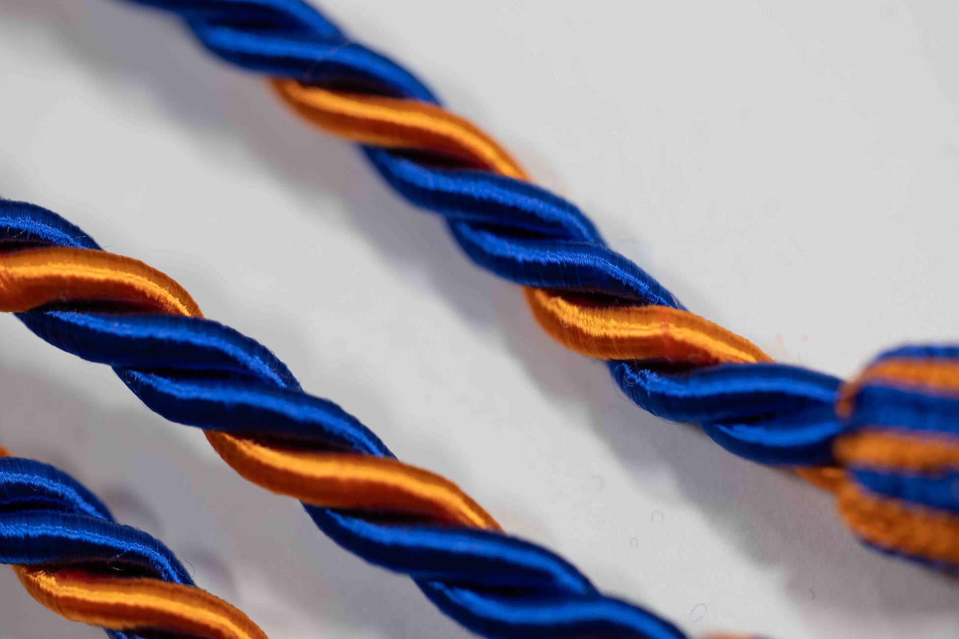 ROYAL BLUE, BURNT ORANGE, BURNT ORANGE GRADUATION CORD, HONOR CORD