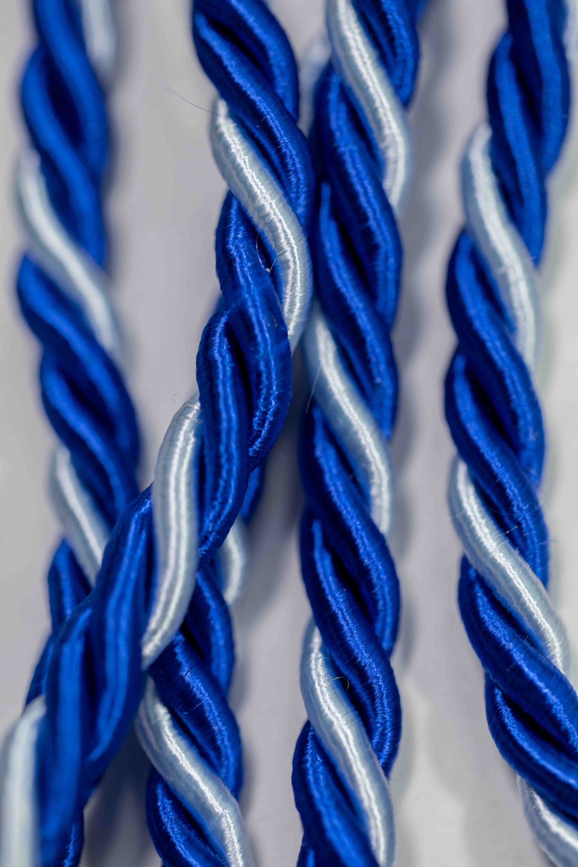 ROYAL BLUE, ROYAL BLUE, LIGHT BLUE GRADUATION CORD, HONOR CORD