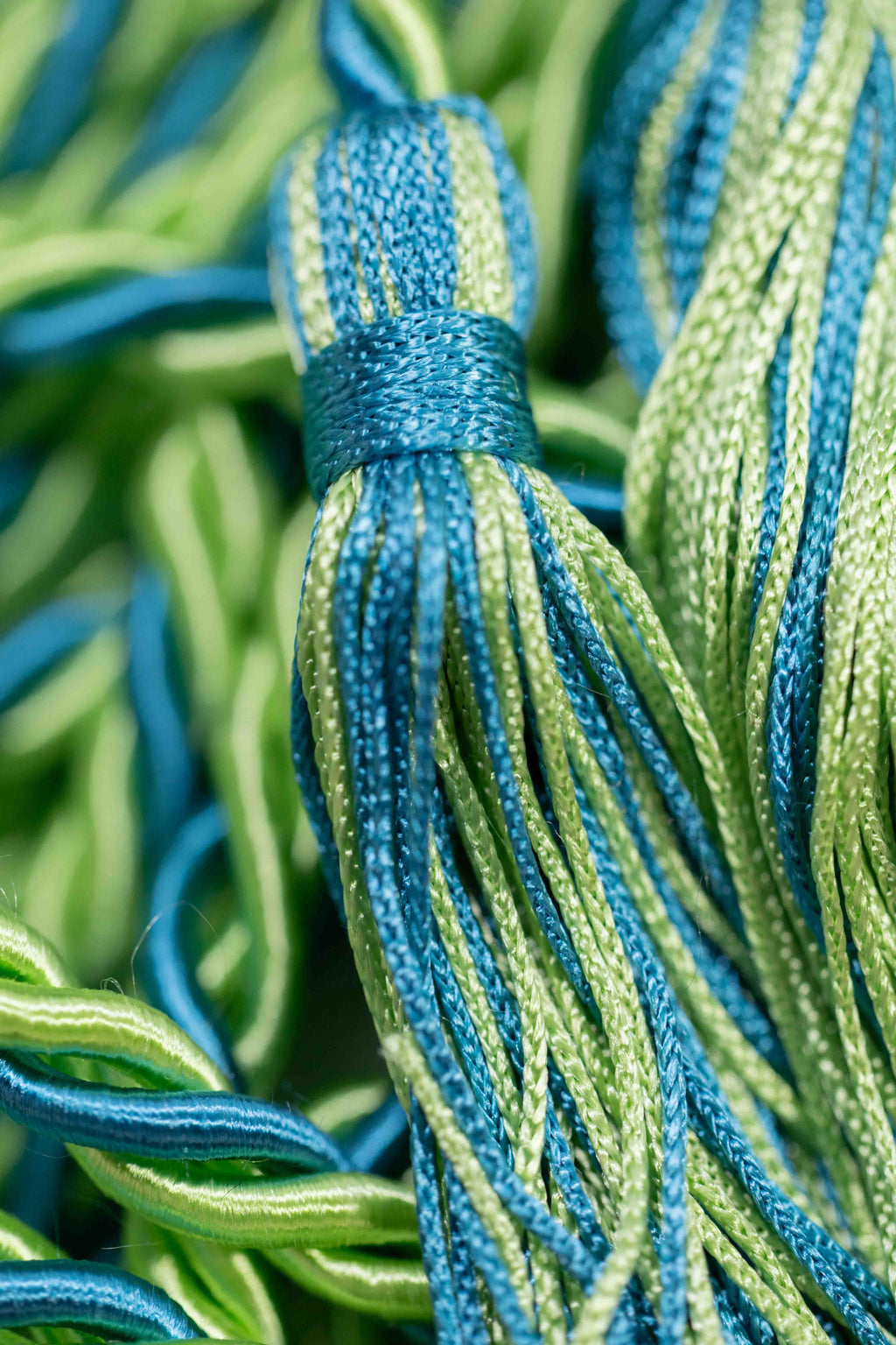 LIME GREEN, LIME GREEN, MING BLUE GRADUATION CORD, HONOR CORD