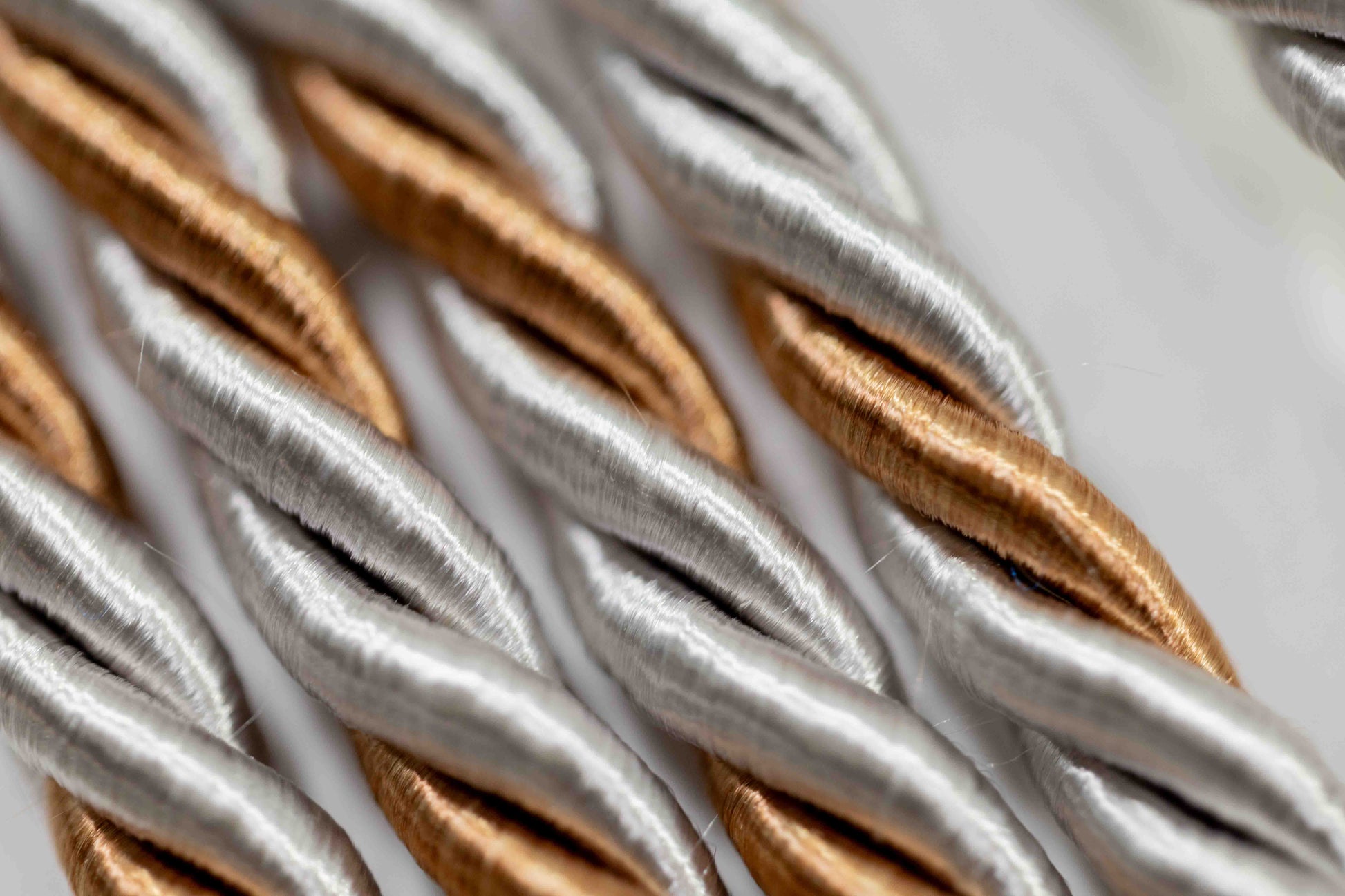 SILVER, SILVER, DRAB GRADUATION CORD, HONOR CORD