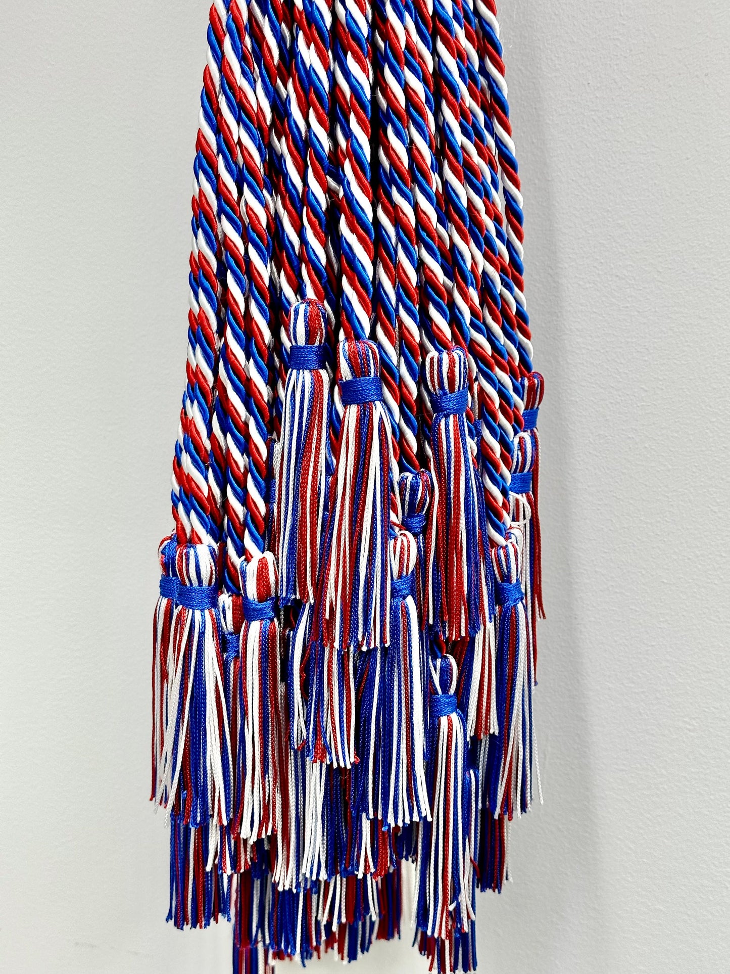 Red, White, Royal Blue Graduation Honor Cord (4th July Special Edition)