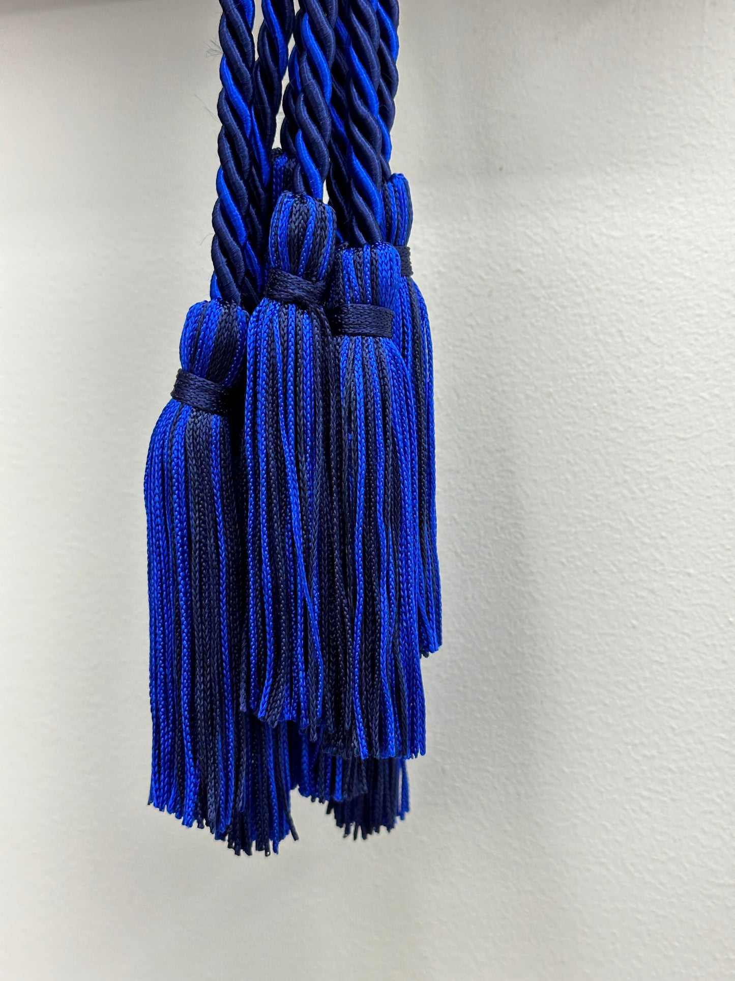 Navy Blue Graduation cord, Honor Cord, Twisted Cord