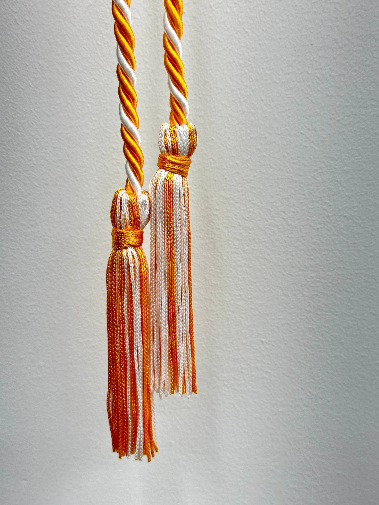 Apricot, Orange, White Graduation Honor Cord