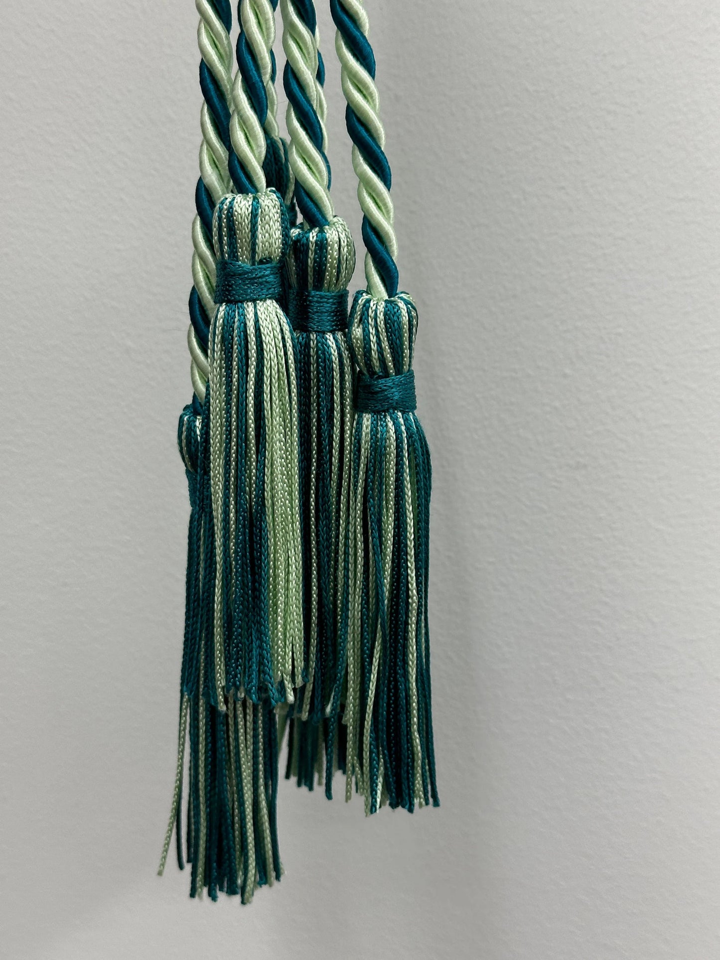 Mint Green, Teal Blue, Graduation Honor Cord