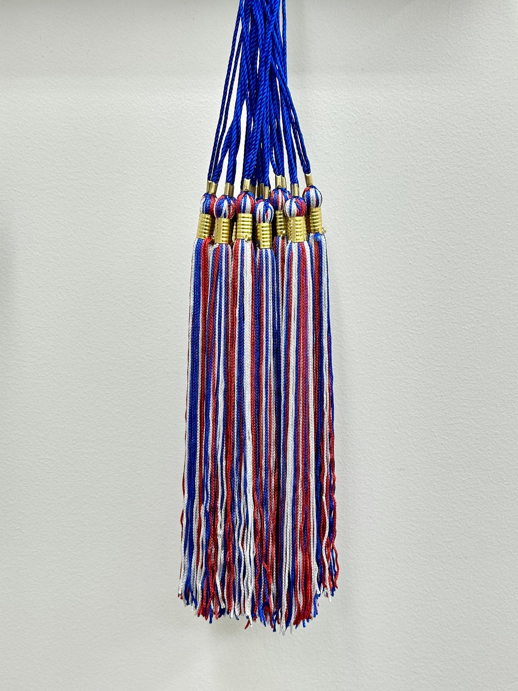 Red, White, Blue American Graduation Tassel (add your very own year)
